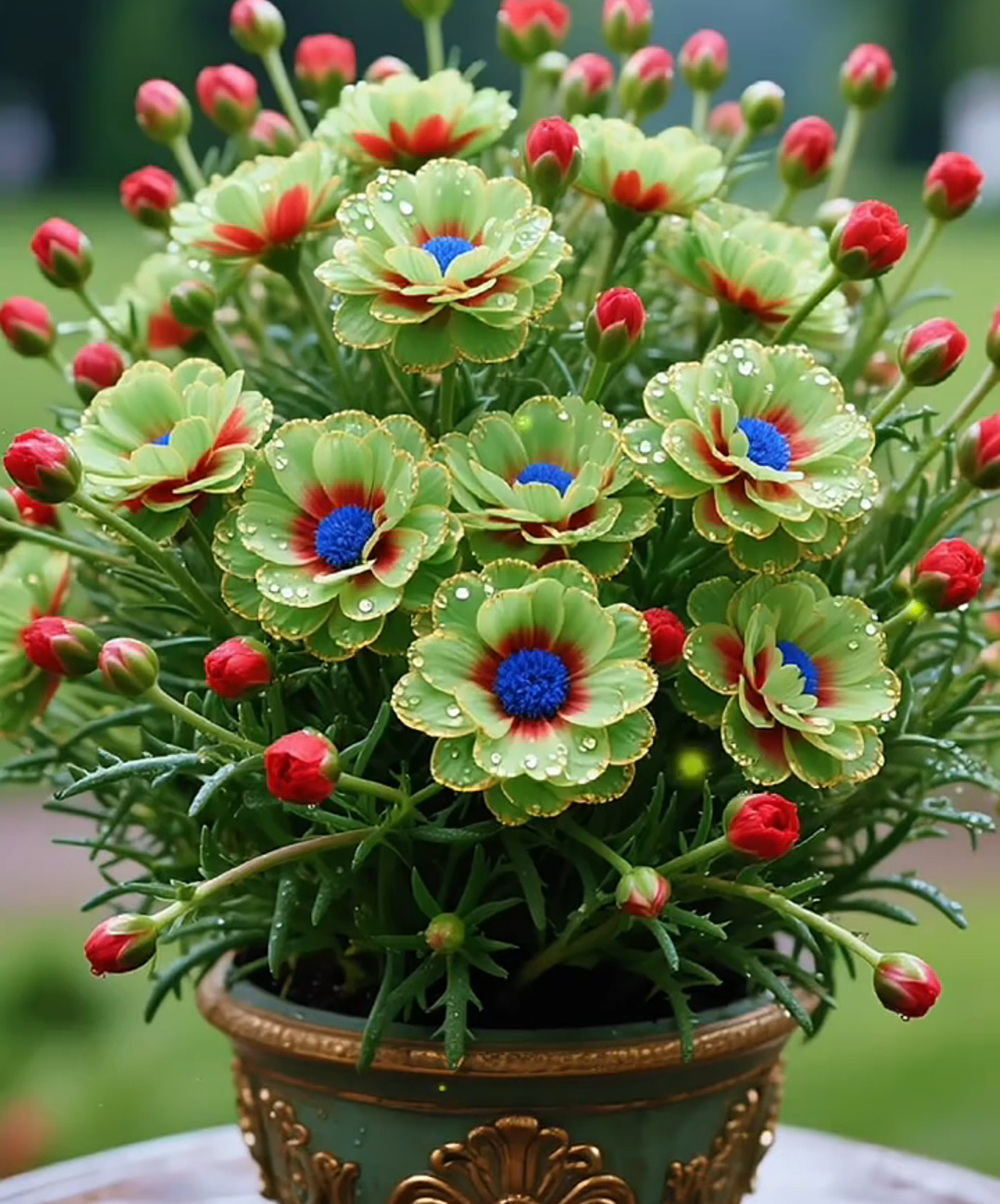 "Lumière Liquide : Cultivez des Soleils aux Pétales Ourlés d'Or - L'Émerveillement Garanti !"