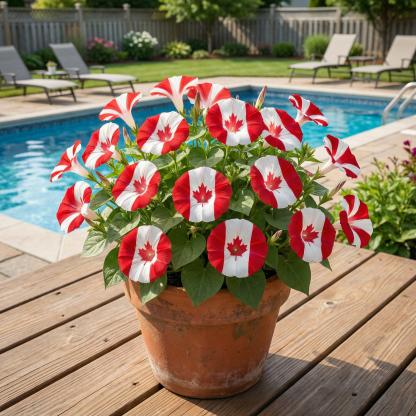 🌸 Turn your garden into a living flag