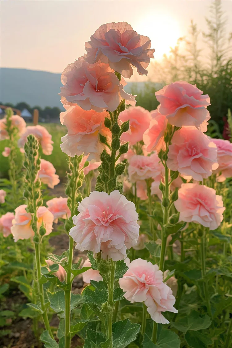 🔥🔥 Graines de rose trémière double🌺💖