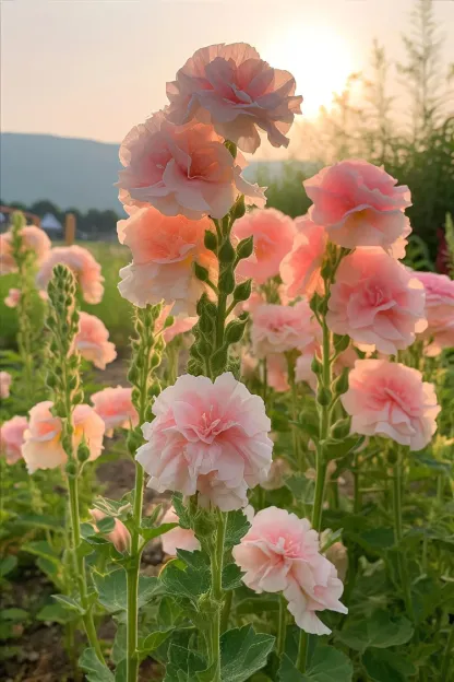 🔥🔥 Graines de rose trémière double🌺💖