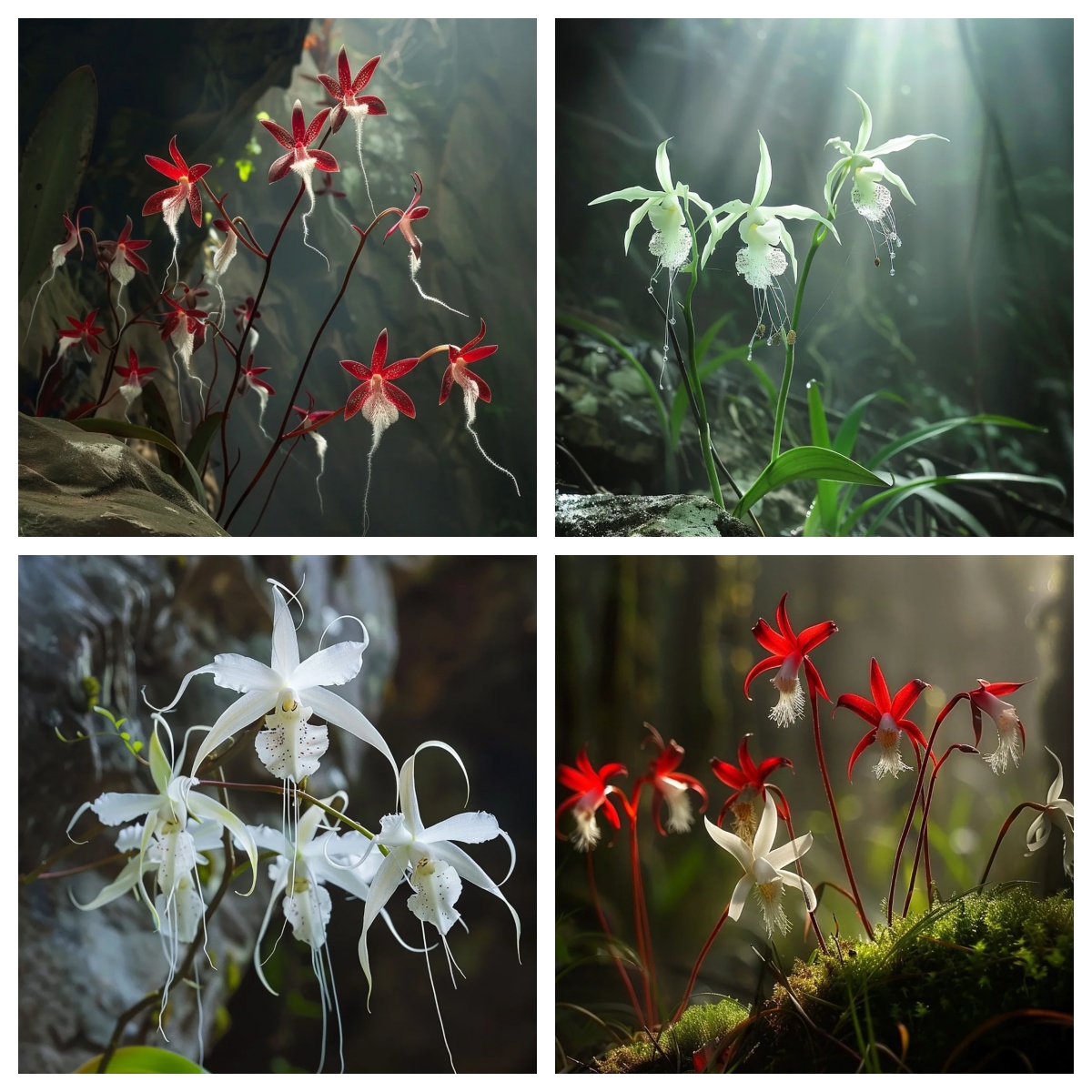 🌿 Graines d'Orchidée Fantôme🌸- Un Trésor Mystique à Cultiver 🌿