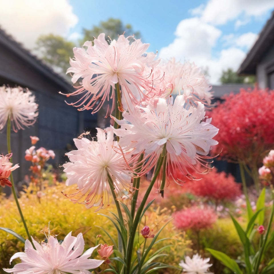 ✨🌺Spider Lily🌸 brightens up your garden with its magical beauty! 🧚🏻