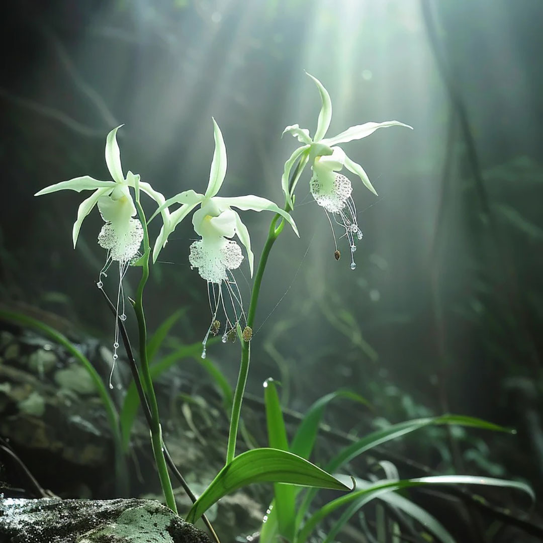 🌿 Graines d'Orchidée Fantôme🌸- Un Trésor Mystique à Cultiver 🌿