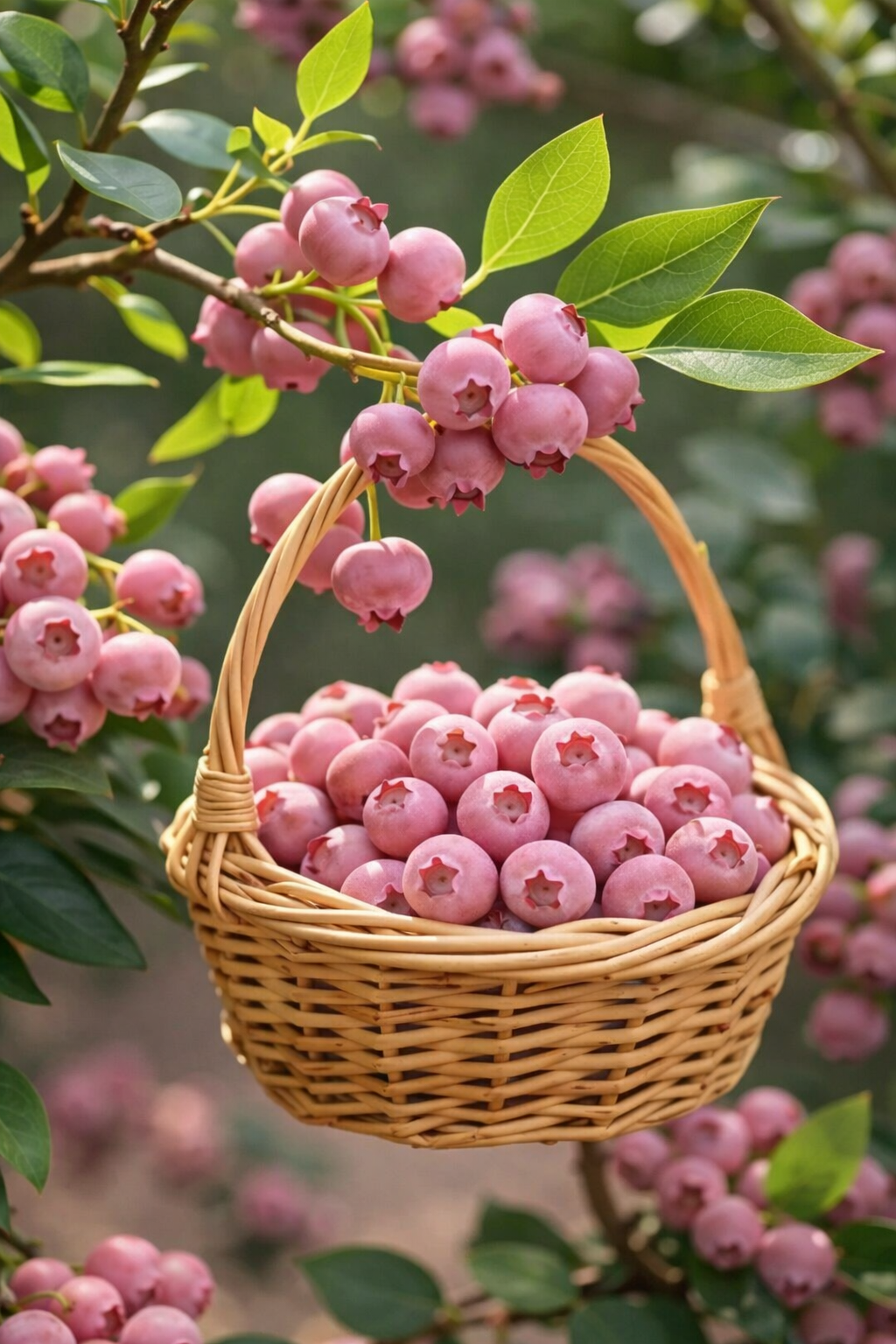Grow Rare Pink Blueberries at Home 🍓🌸