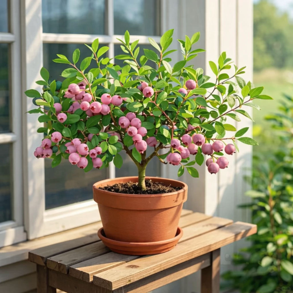 Grow Rare Pink Blueberries at Home 🍓🌸