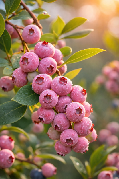 Grow Rare Pink Blueberries at Home 🍓🌸