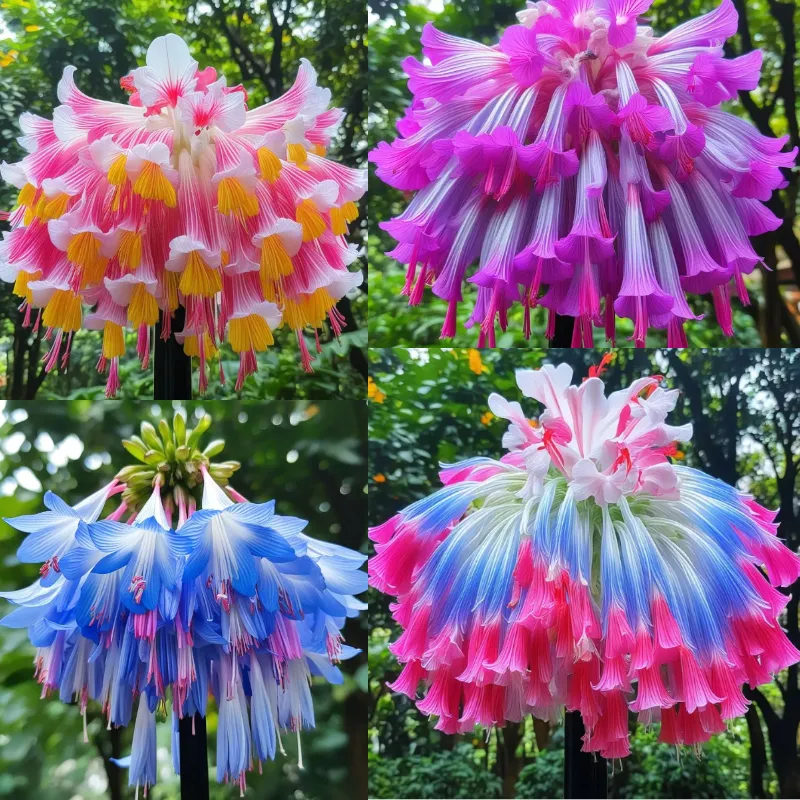 🌼Hanging Lobelia Seeds – Long-Lasting Blooms 🌸