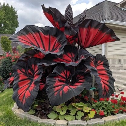 🌿 Cultivez les Giant Caladiums - 🌟La vedette tropicale de votre jardin 