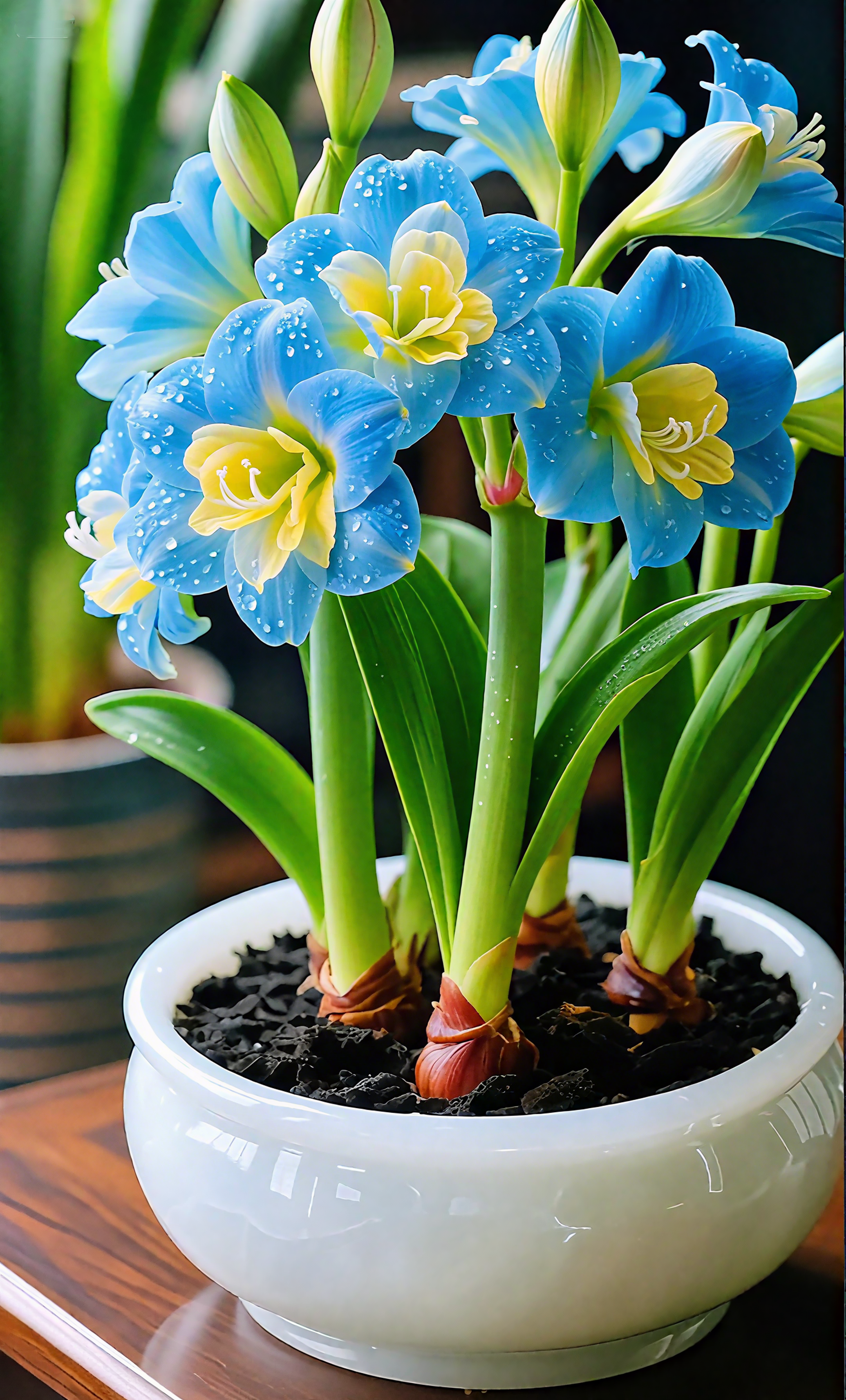 🌺Bulbes d'amaryllis parfumés à double pétale