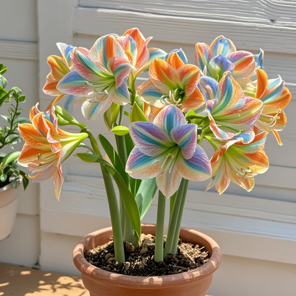 ✨ Éclosion Royale - Bulbes d'Amaryllis Magiques 🌷