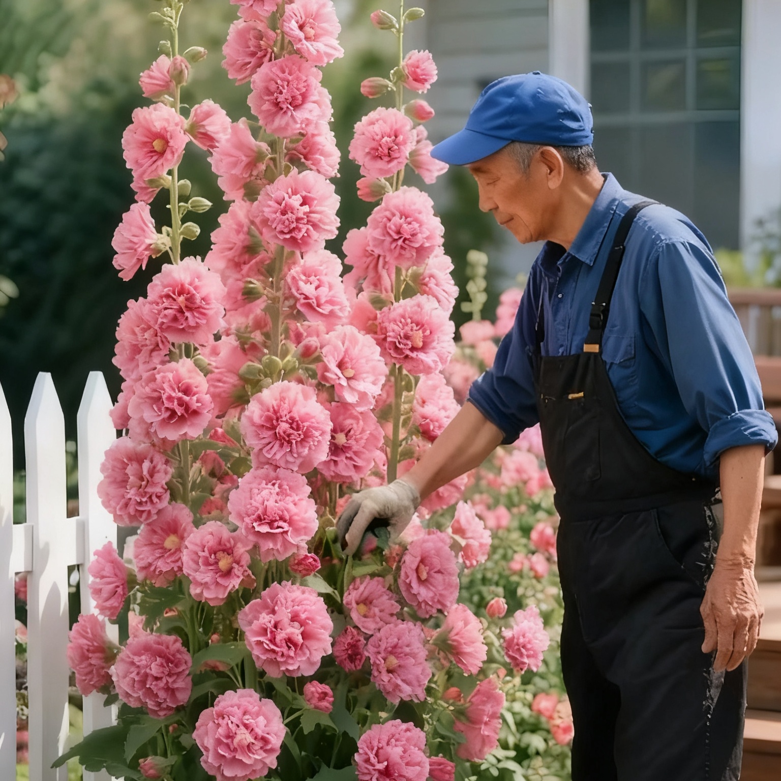❤️‍🔥🌸 Graines de Rose Trémière ✨La Perle de Votre Jardin