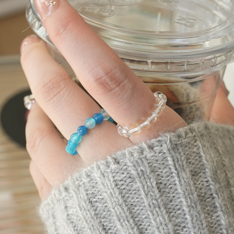 4mm Crystal Bead Rings