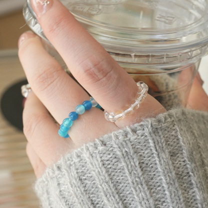 4mm Crystal Bead Rings