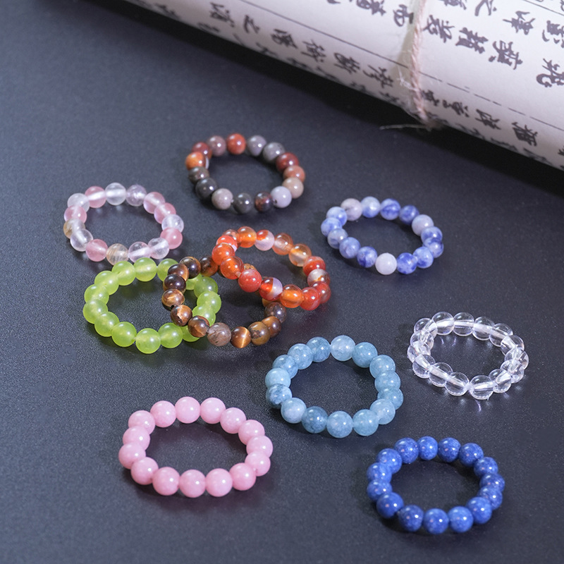 4mm Crystal Bead Rings