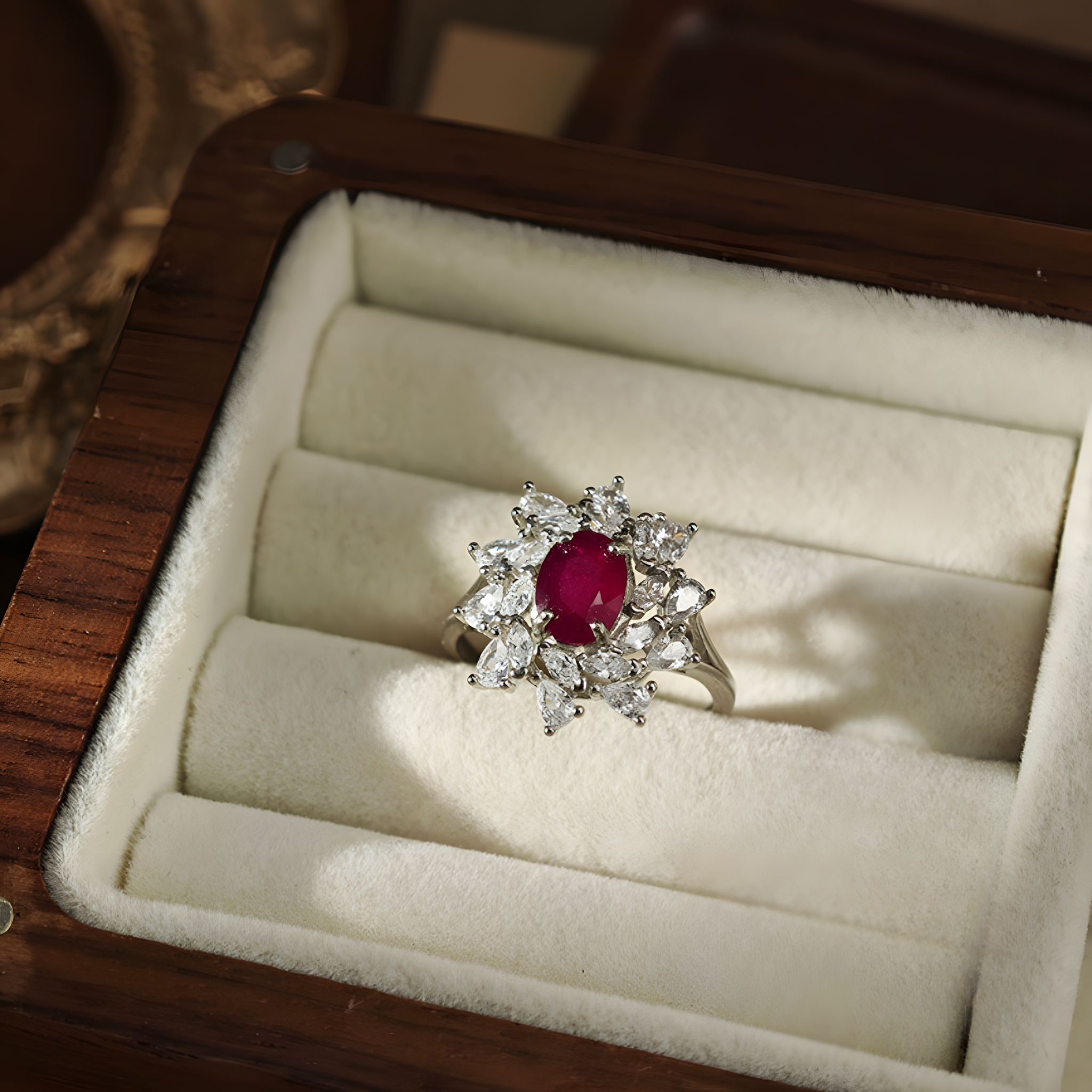 不上架Oval Faceted Rube S925 Silver Ring 