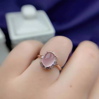 S925 Rose Quartz