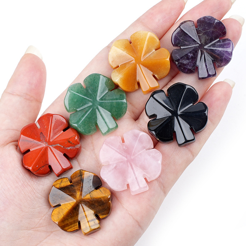 Crystal Four-Leaf Clover Accessory