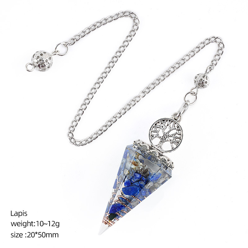 Natural Crystal Pendulum Pendant,12g