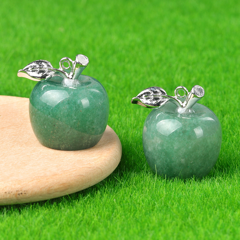 Crystal Mini Apple Pendant 20mm