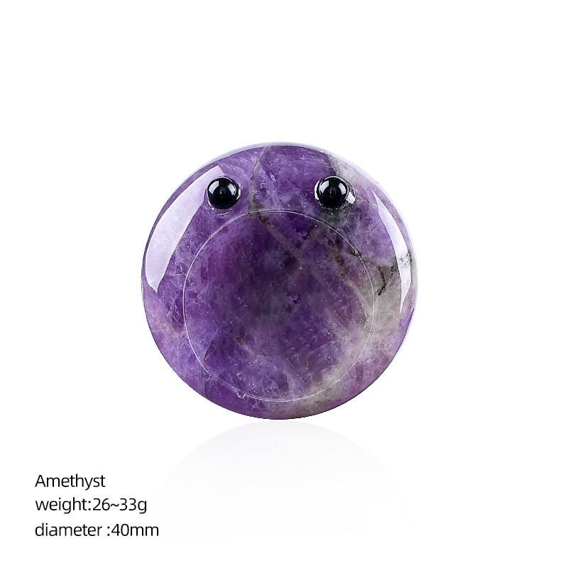 Crystal Thumb Stone Massage Stress Relief Companion