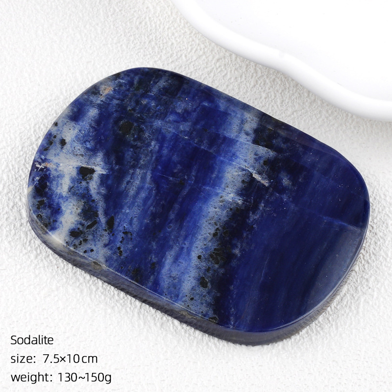 Nordic-style crystal stone coasters, INS vibe