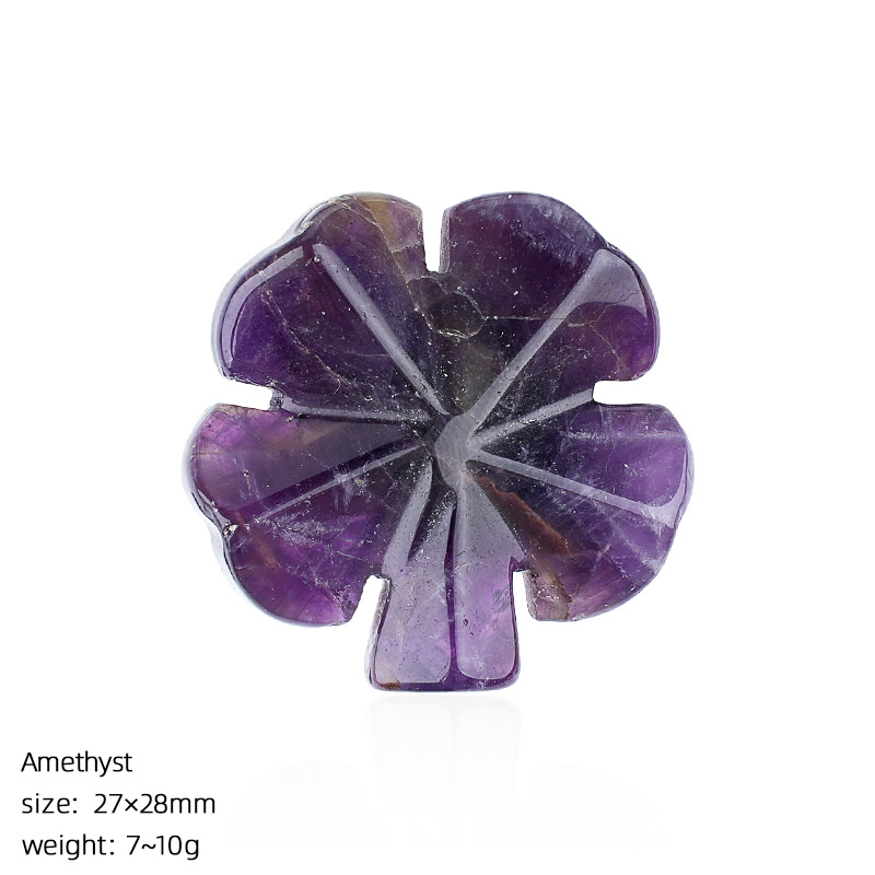 Crystal Four-Leaf Clover Accessory