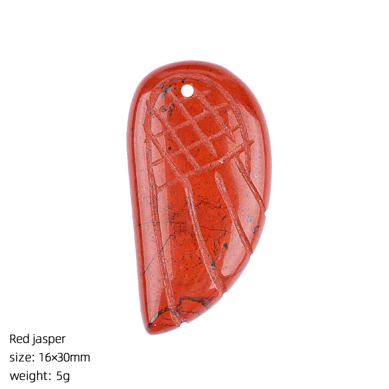 Crystal Wing Pendant，16*30mm