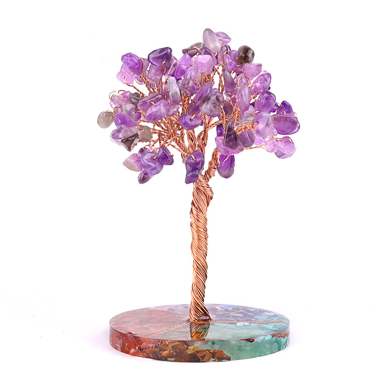 Crystal Gem Tree Carving,100g
