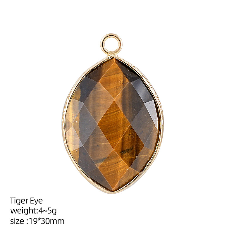 20*30mm Natural Crystal Marquise Pendant，5g
