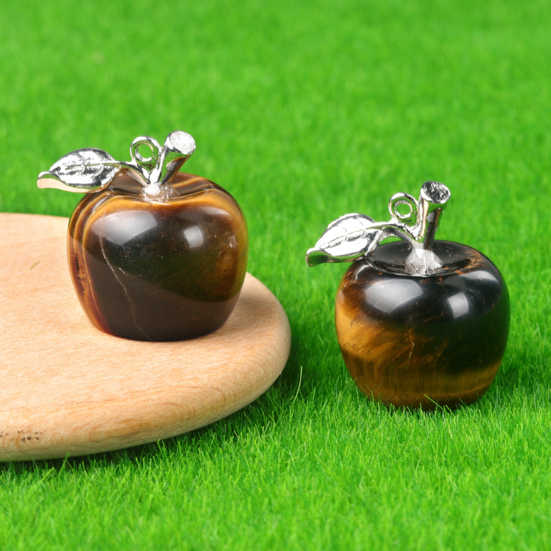 Crystal Mini Apple Pendant 20mm