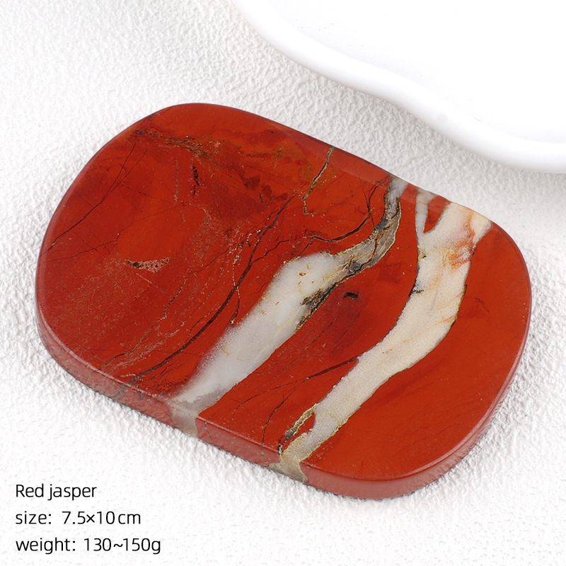 Nordic-style crystal stone coasters, INS vibe