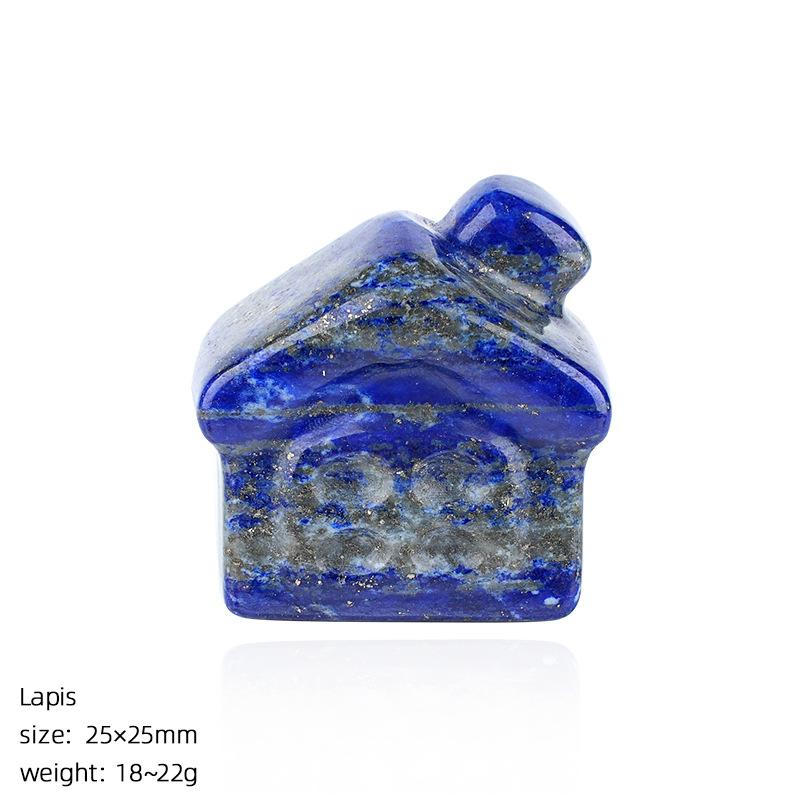 Crystal Mini House Christmas DIY Desktop Carvings