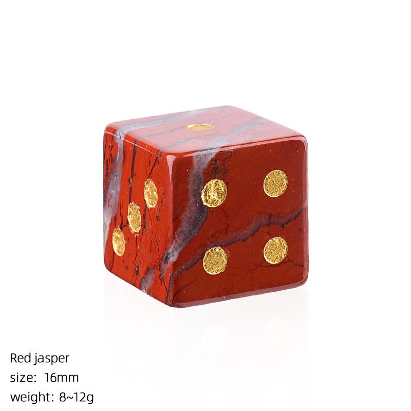 Custom natural crystal dice Mahjong points,10g