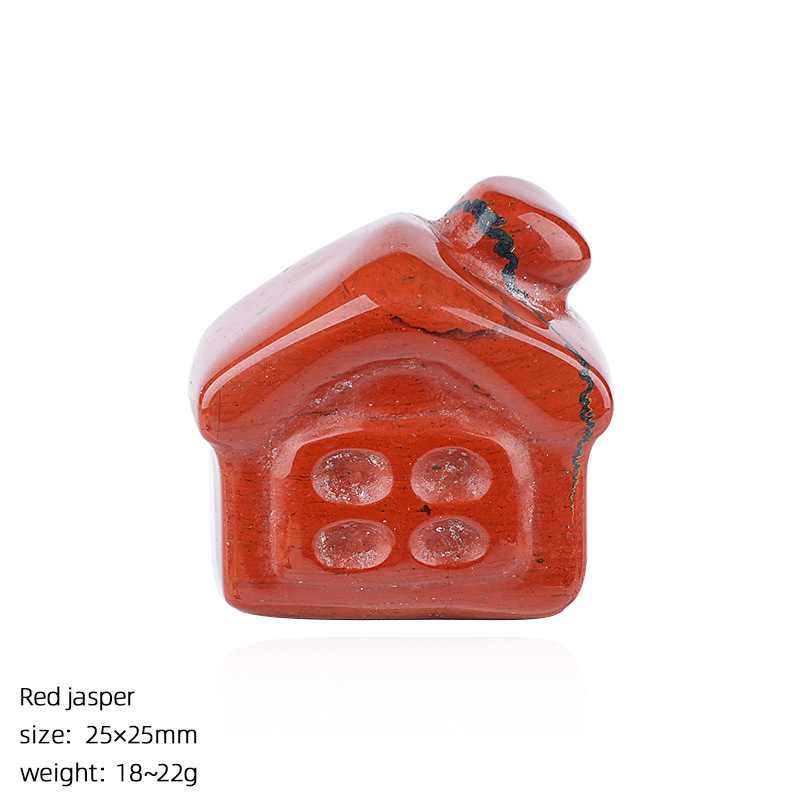 Crystal Mini House Christmas DIY Desktop Carvings