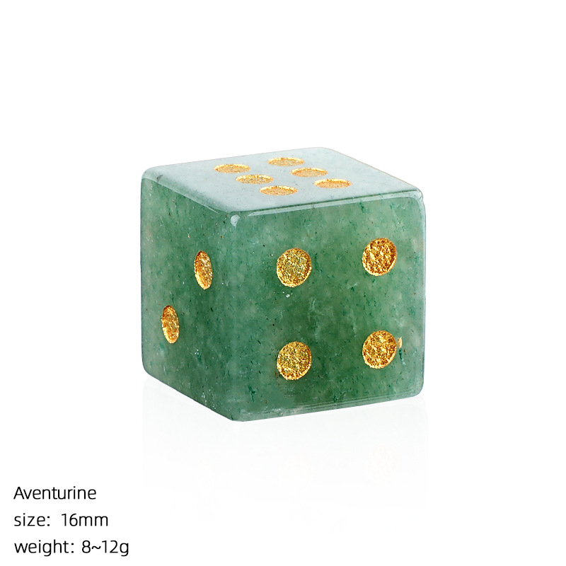 Custom natural crystal dice Mahjong points,10g