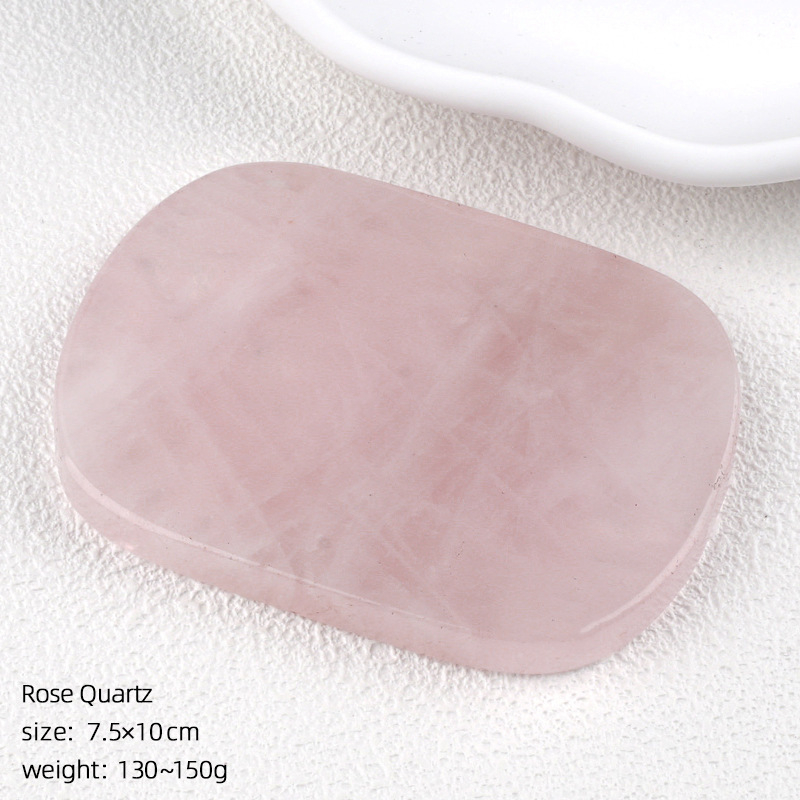 Nordic-style crystal stone coasters, INS vibe