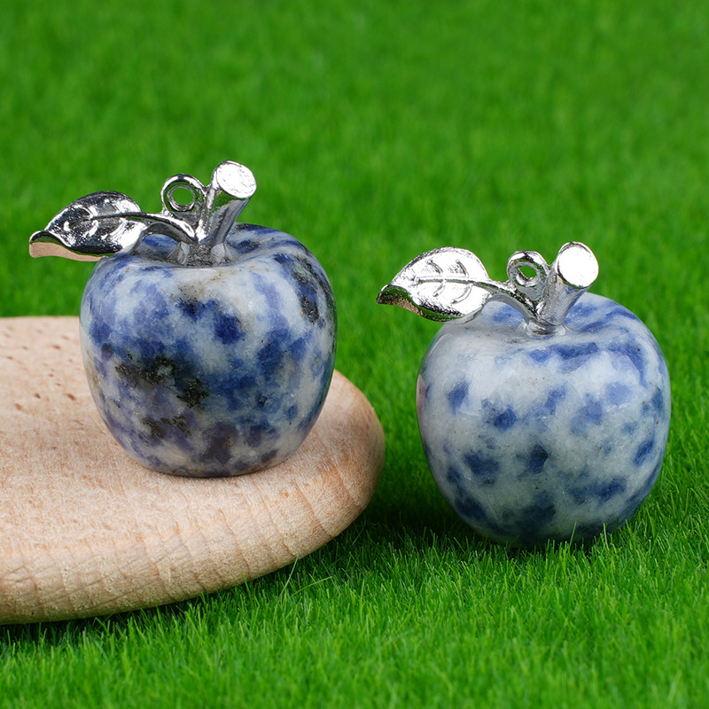 Crystal Mini Apple Pendant 20mm