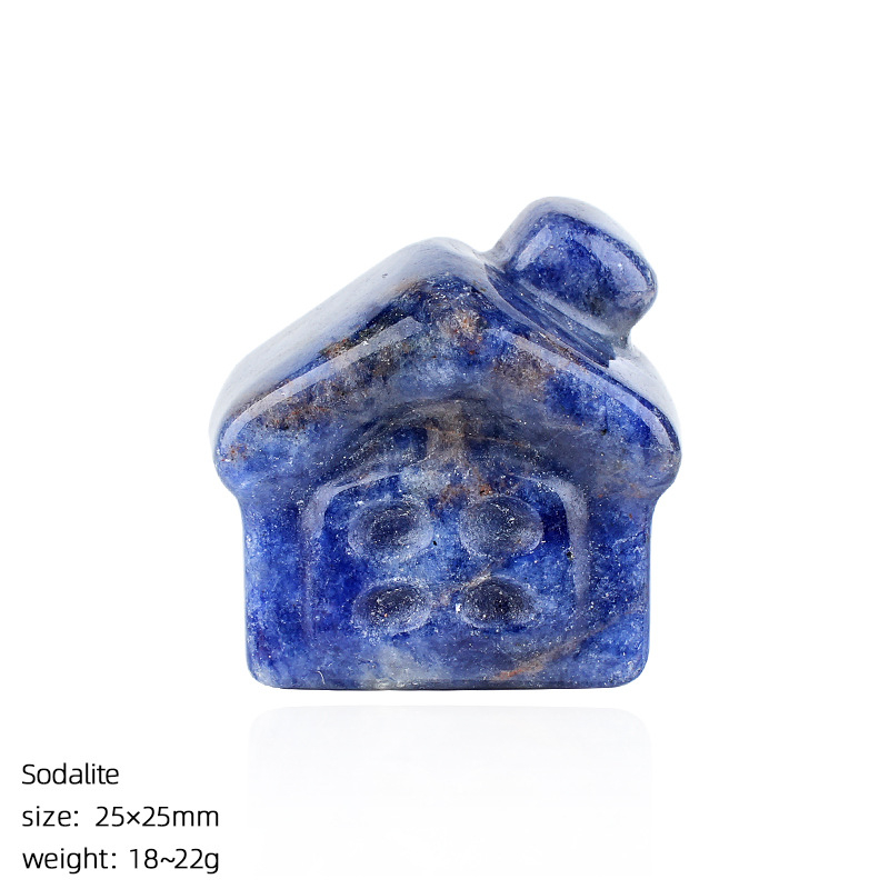 Crystal Mini House Christmas DIY Desktop Carvings