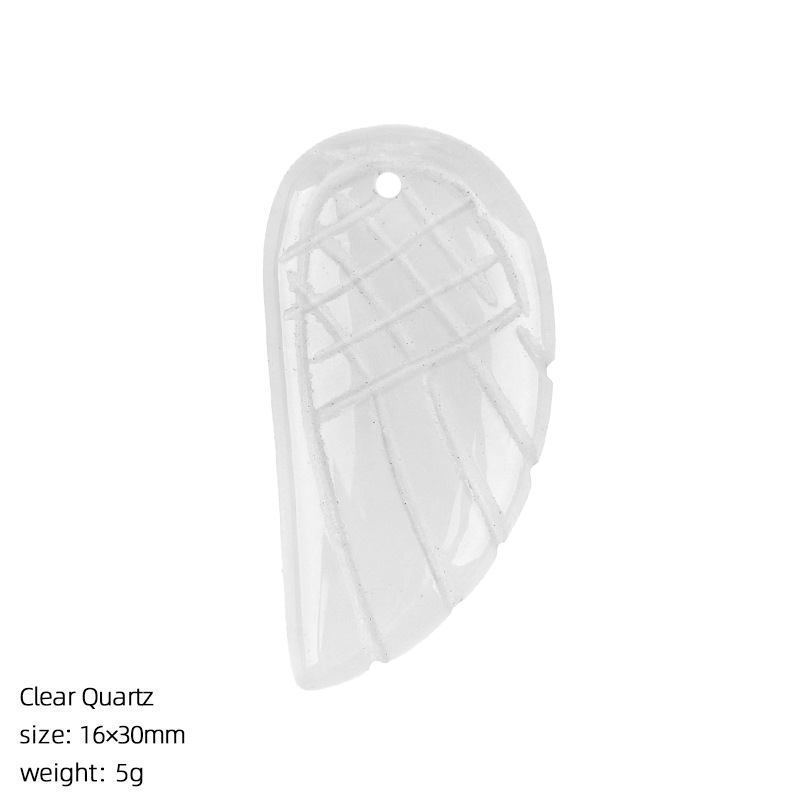 Crystal Wing Pendant，16*30mm