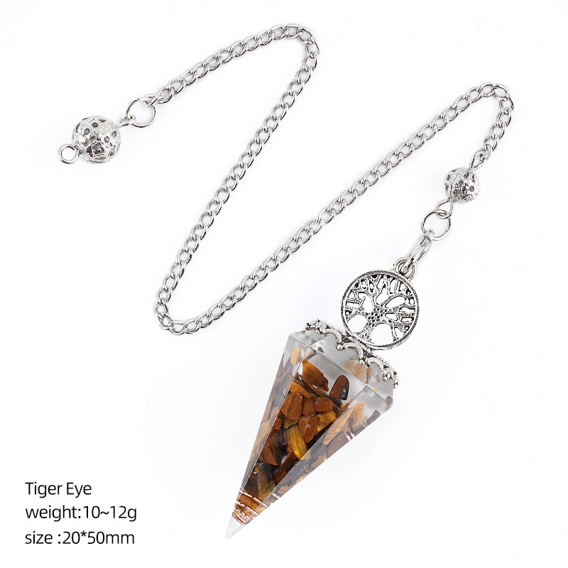 Natural Crystal Pendulum Pendant,12g