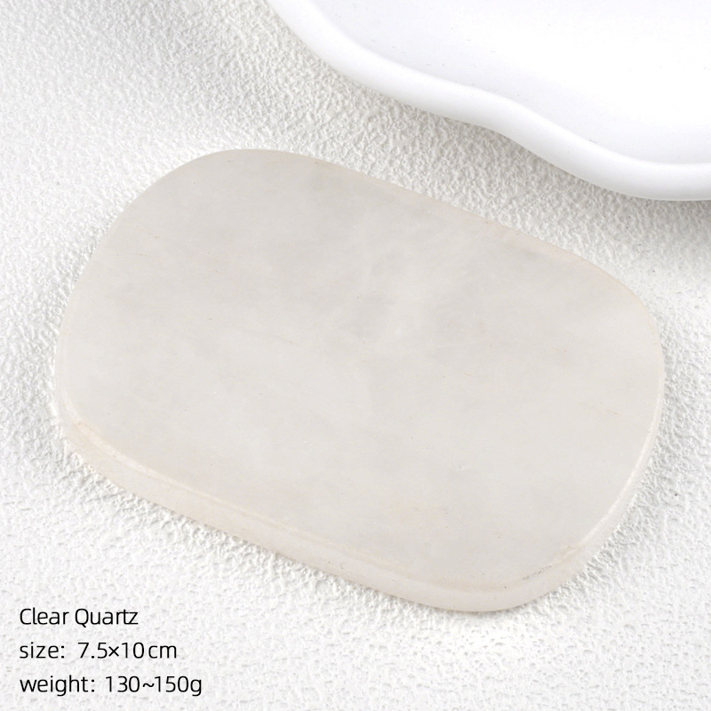 Nordic-style crystal stone coasters, INS vibe