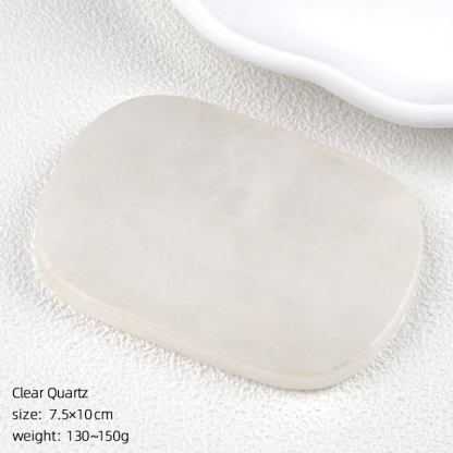Nordic-style crystal stone coasters, INS vibe