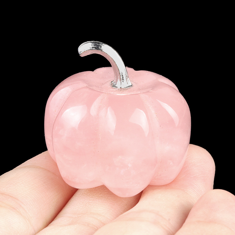 crystal stone Halloween pumpkin Thanksgiving 30mm