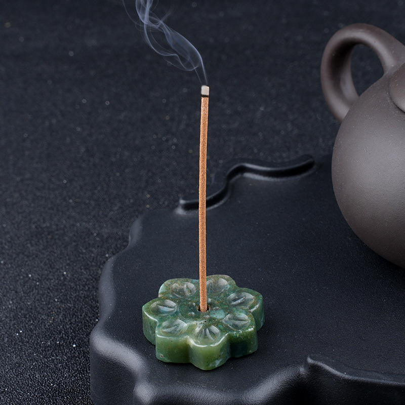 Crystal Lotus Incense Holder,30mm