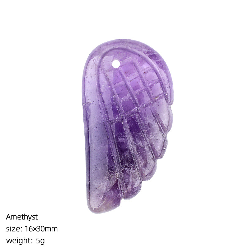 Crystal Wing Pendant，16*30mm
