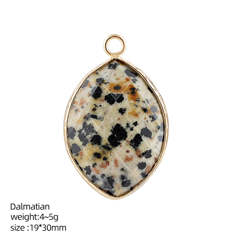 20*30mm Natural Crystal Marquise Pendant，5g