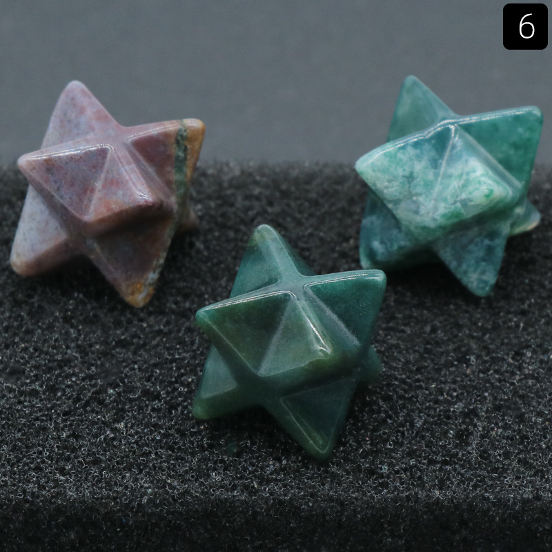 Crystal no-hole cabochon stone carvings