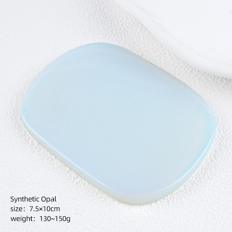 Nordic-style crystal stone coasters, INS vibe