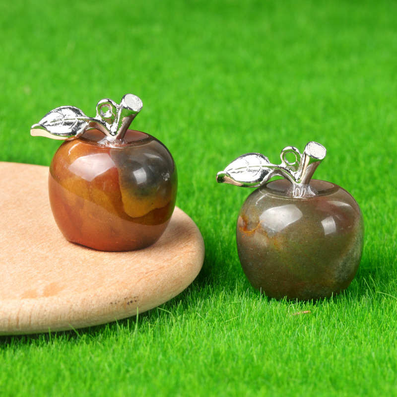 Crystal Mini Apple Pendant 20mm