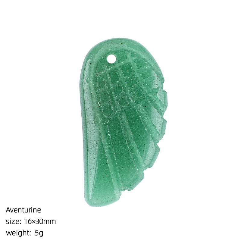 Crystal Wing Pendant，16*30mm